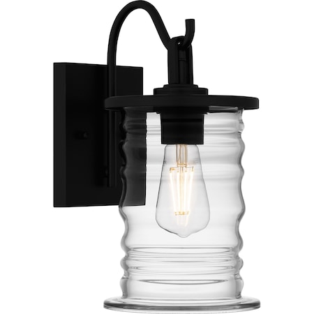 Quoizel Noland Outdoor Wall 1 Light Matte Black NAD8406MBK